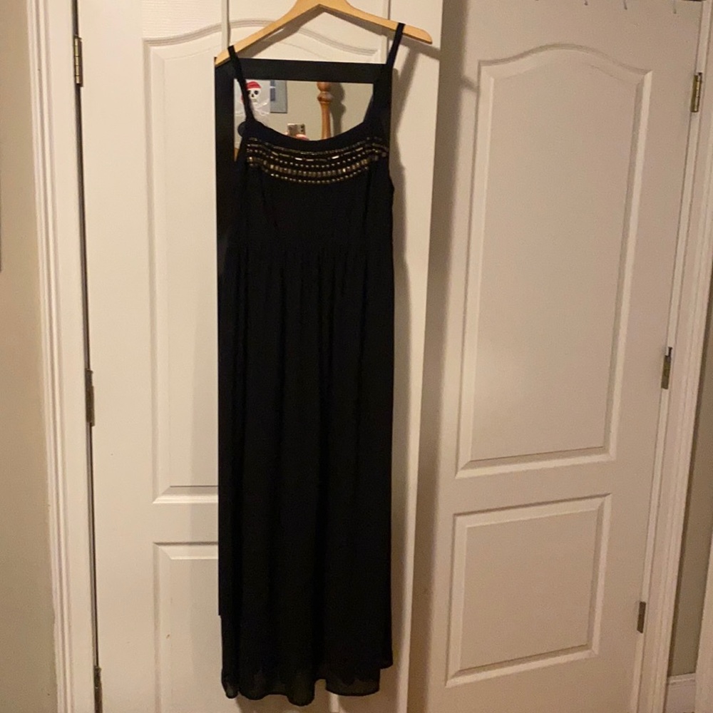 Torrid size 2 maxi dress with jewel embellishments